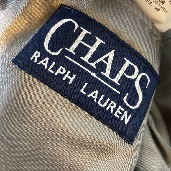 Ralph Lauren x Chaps Grey Wool Blazer Jacket - Picture 3 of 6